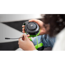 Corsair HS35   blK Green