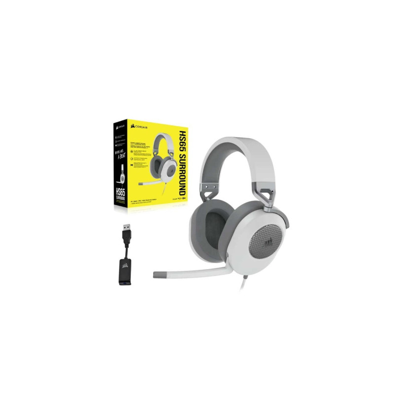 Corsair HS65 surround   White