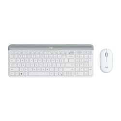 Logitech MK470 Cordless White