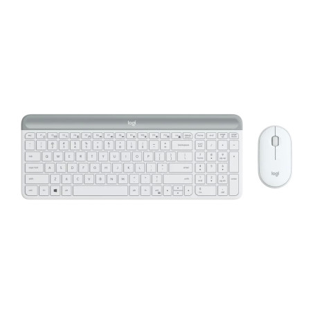Logitech MK470 Cordless White