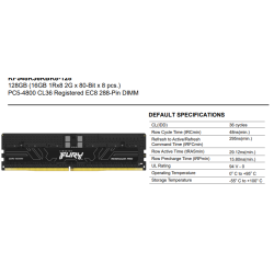 KF548R36RBK8 128 D5 Reg 16Gx8