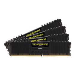 VENGEANCE® LPX 64GB (4 x 16GB) DDR4 DRAM 2666MHz C16 Memory Kit - Black