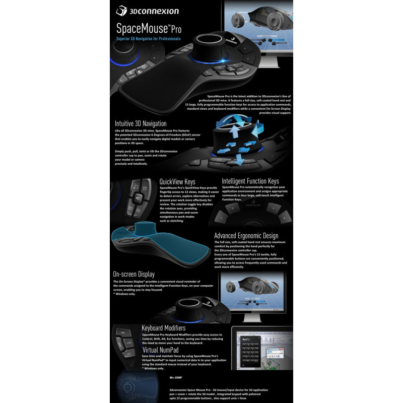 3d connexion SpaceMouse Pro