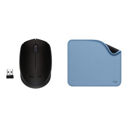 Logitech M171 Blk Blk c less