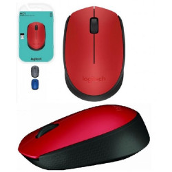 Logitech M171 Blk Red c less