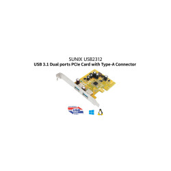 Sunix USB2312 2xU3.1 PCi E