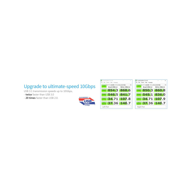 Sunix USB2312C  2xtype c Gen2