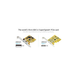 Sunix USB2312C  2xtype c Gen2
