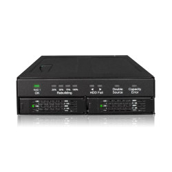 Icydock 902 2x2.5  5.25 Raid