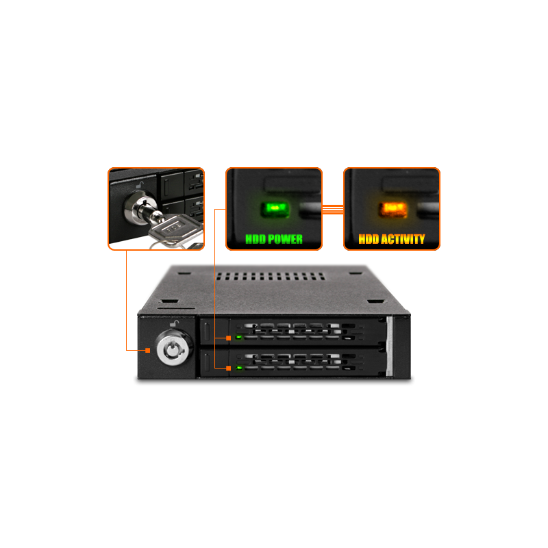 Icydock mb993sk 3x2.5"  3.5"