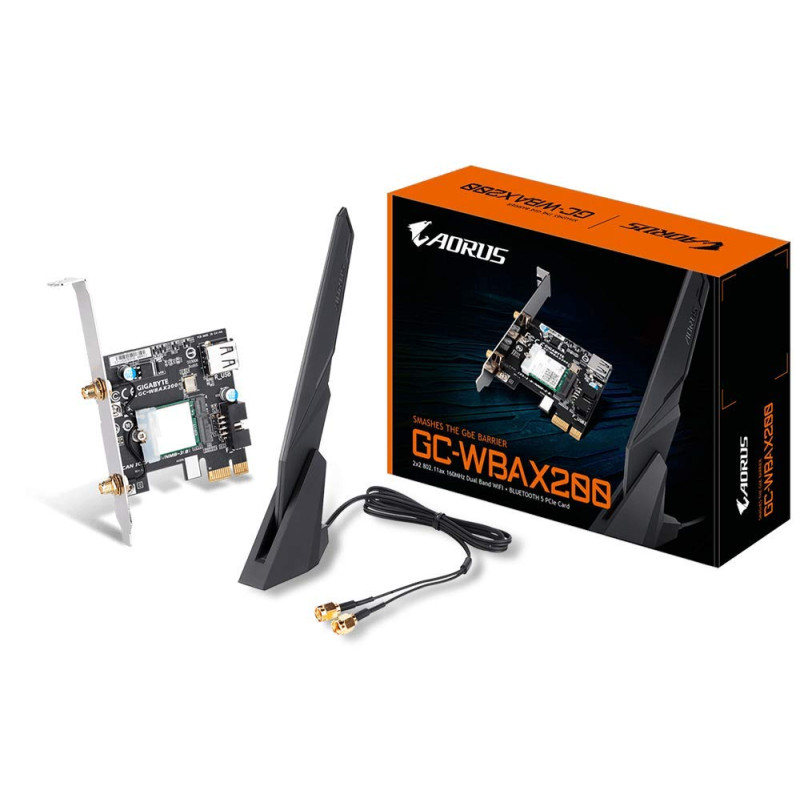 Gb WBAX200 Wifi6 Bt pci e 2400