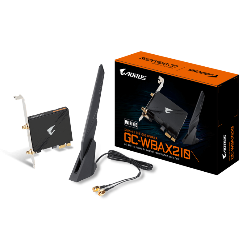 Gb WBAX210 Wifi6E Bt5.2 pci e