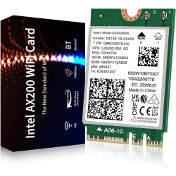 Intel Wifi6 AX200 dk Kit m.2