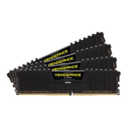 VENGEANCE® LPX 64GB (4 x 16GB) DDR4 DRAM 2666MHz C16 Memory Kit - Black