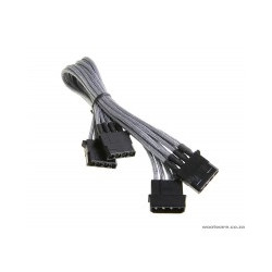 Bitfenix Molex  3xMolex Silver