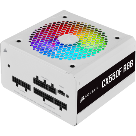 Corsair 550 CX F.Modul Rgb Whi