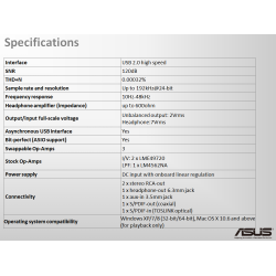 Asus Xonar Essence STU - USB DAC ( Digital-to-Anal