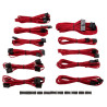 Corsair modular Pro kit   Red