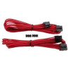 Corsair modular 2x EPS12V Red