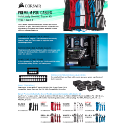 Corsair modular start kit  bLu