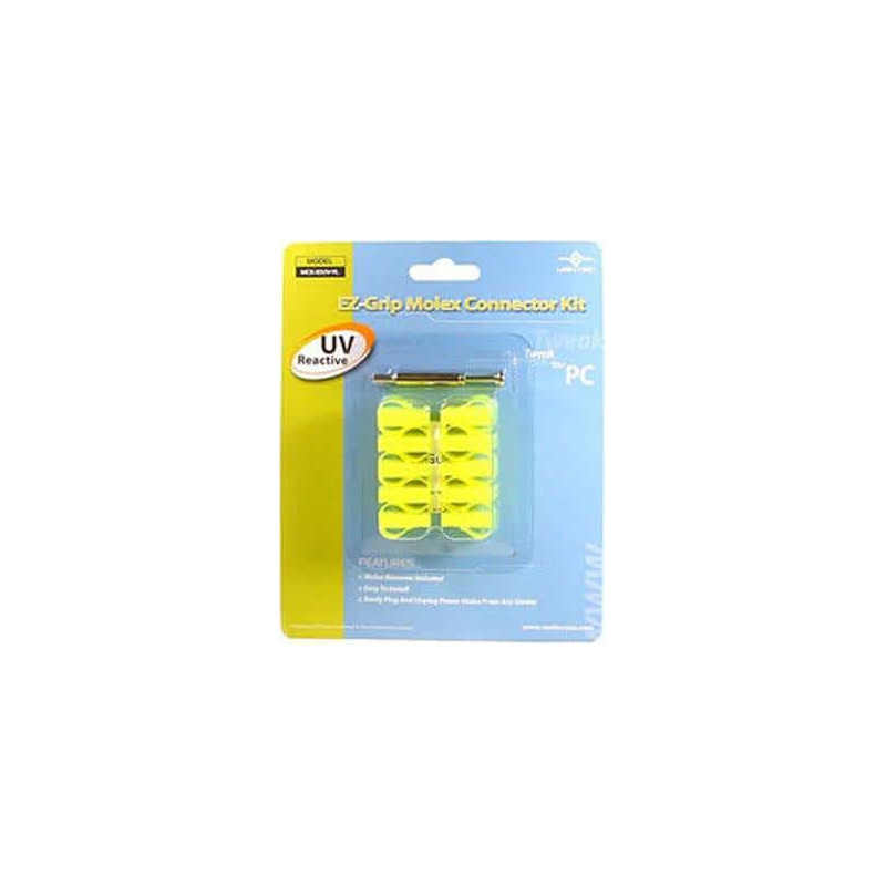 Vantec Molex UV Yellow