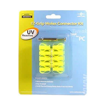 Vantec Molex UV Yellow
