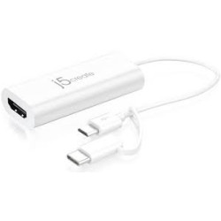 J5 JUA165C miCroUSB tC  HDMi