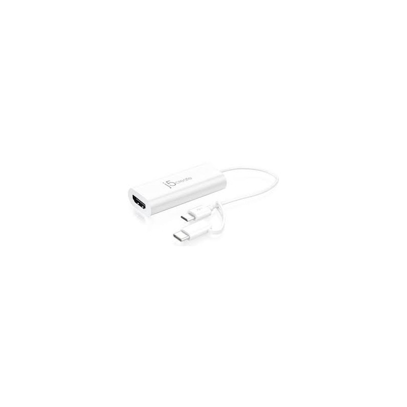 J5 JUA165C miCroUSB tC  HDMi
