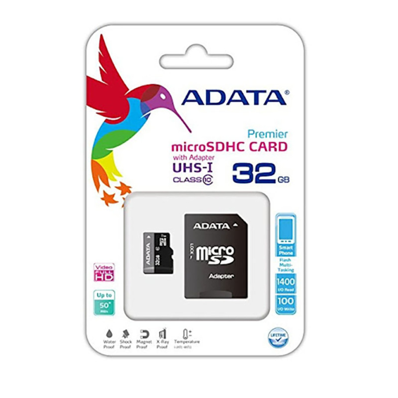 Adata 32Gb miCroSDHC Uhs i