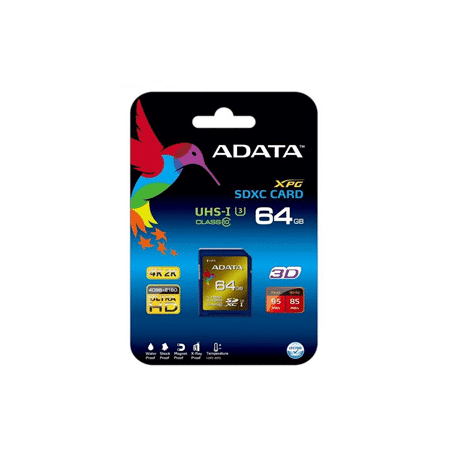 Adata 64Gb sdXc uhs i U3 XPG