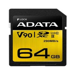 Adata 64Gb sdXc Uhs ii u3