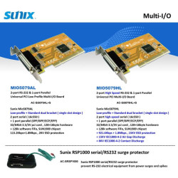 Sunix mio5079AL 2s 1p Low Std