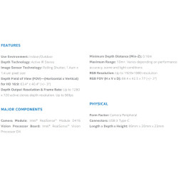 Intel D415 realsense depth cam