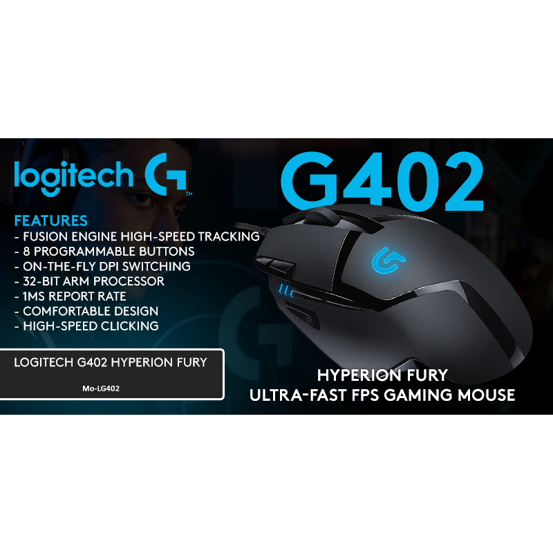 Logtec G402 Logitech G402 gaming mouse