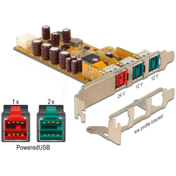 Sunix PUB1200X 1x24 2x12v pciE