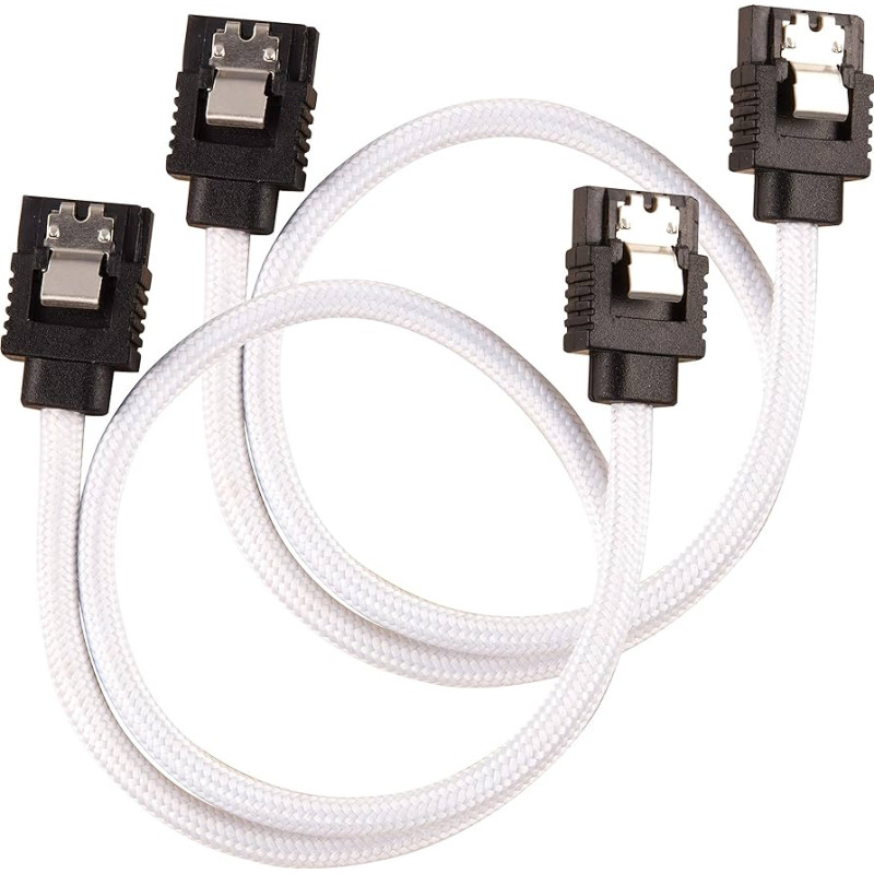 Corsair Sata 30cm Whi Straight