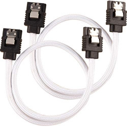 Corsair Sata 30cm Whi Straight