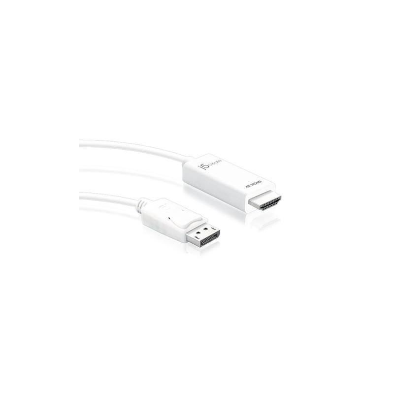 J5 jdc158 DP  HDMi4K CAble