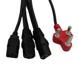 3Way power cable   3.8m Dedica