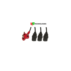 3Way power cable   3.8m Dedica