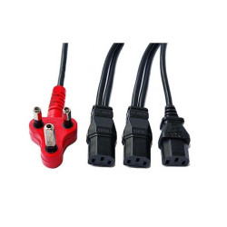 3Way power cable   3.8m Dedica