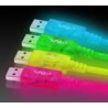 VIZO 2M USB CABLE UV RED