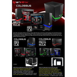 Bitfenix Colossus Mini Itx blK