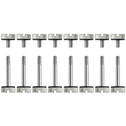 570X Anodized Thumb Screw Silv