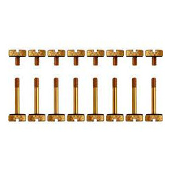570X Anodized Thumb Screw Silv