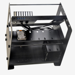 Lian li T80 2 Blk dual funct