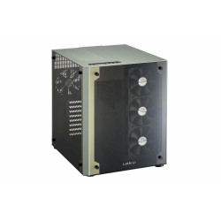 Lian li pc O8w GreeN 2x glas