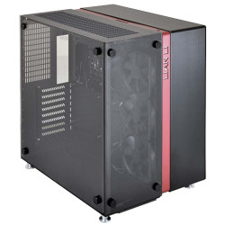 Lian li pc o9WRX blk 2x glas