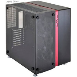 Lian li pc o9WRX blk 2x glas