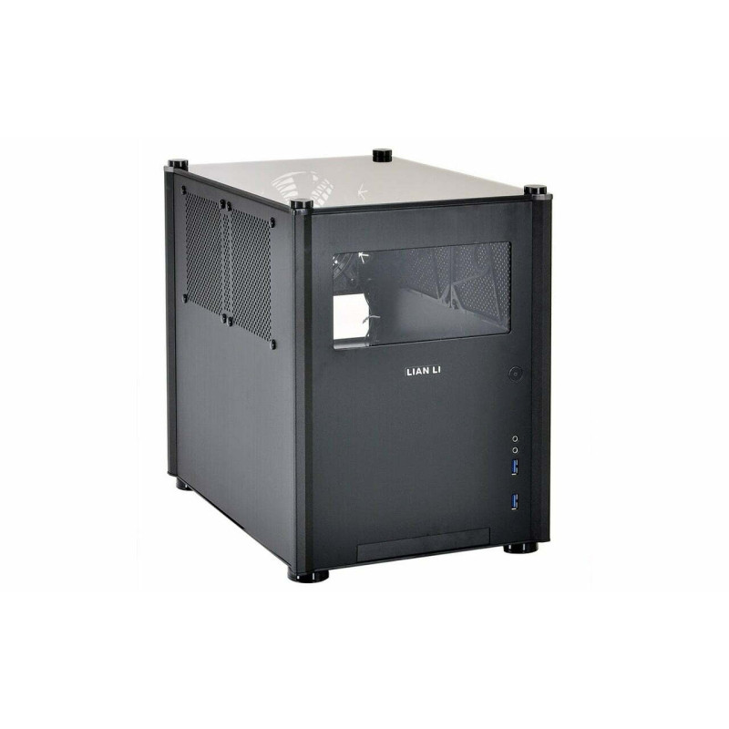 Lian li pc Q36W Black m itx